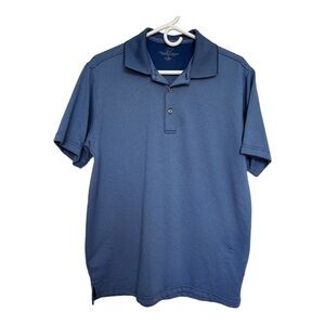 Golden Bear Performance by Jack Nicklaus Mens Polo Shirt Size M Blue‎
